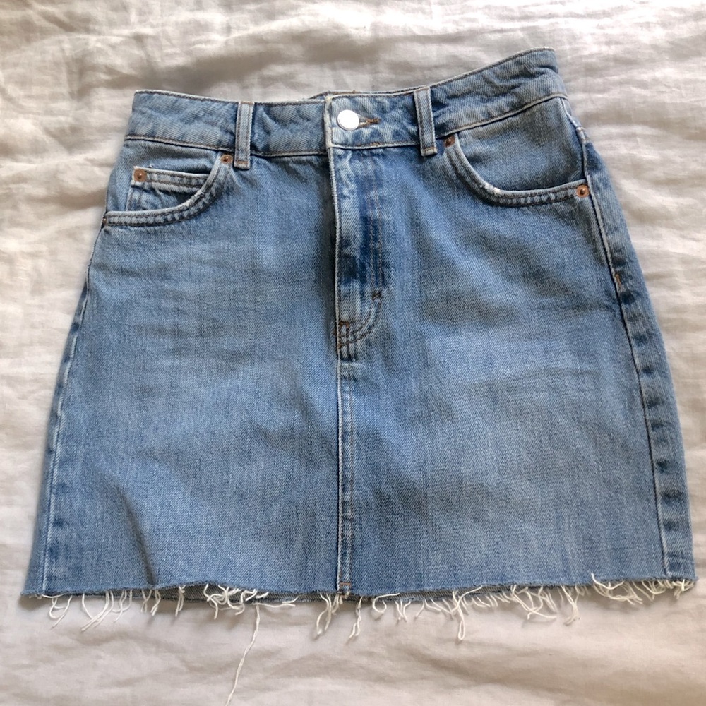 NWOT TOPSHOP - Denim Skirt